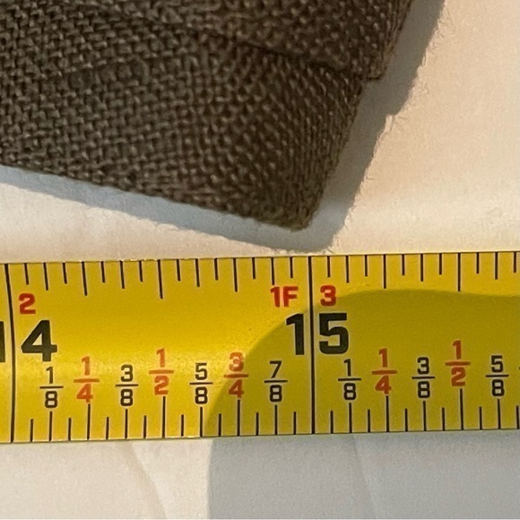 Talbots 100% Irish Linen Olive Green Midi Skirt NWOT - Picture 10 of 11